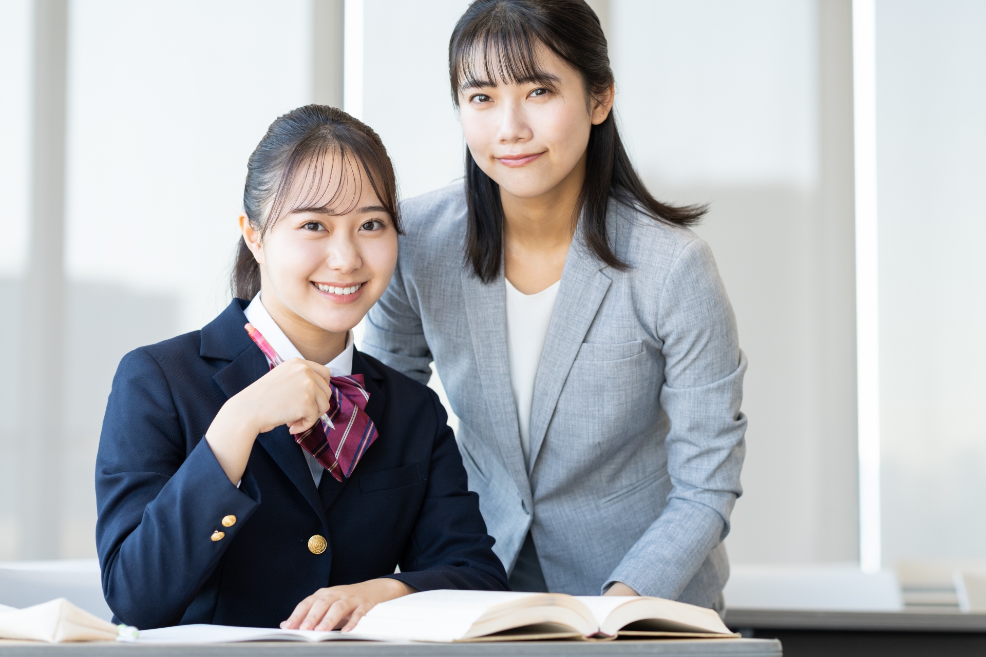 笑顔の授業風景