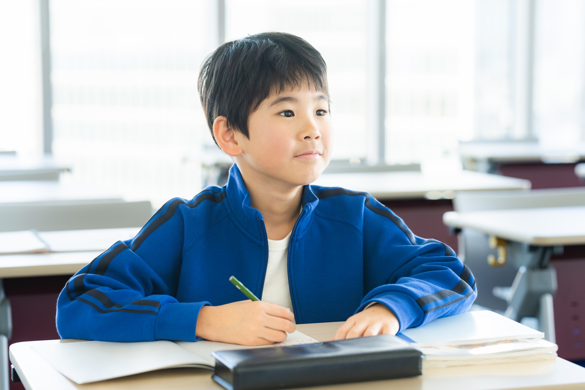真剣な学習風景